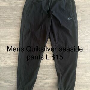 Quiksilver Men's Black Joggers
